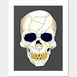 Candy Corn Skull Posters and Art